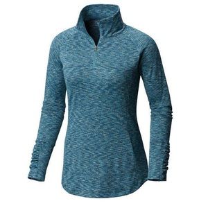 Columbia Zip Up Pullover Shirt